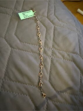 Rose gold silver plated bracelet
